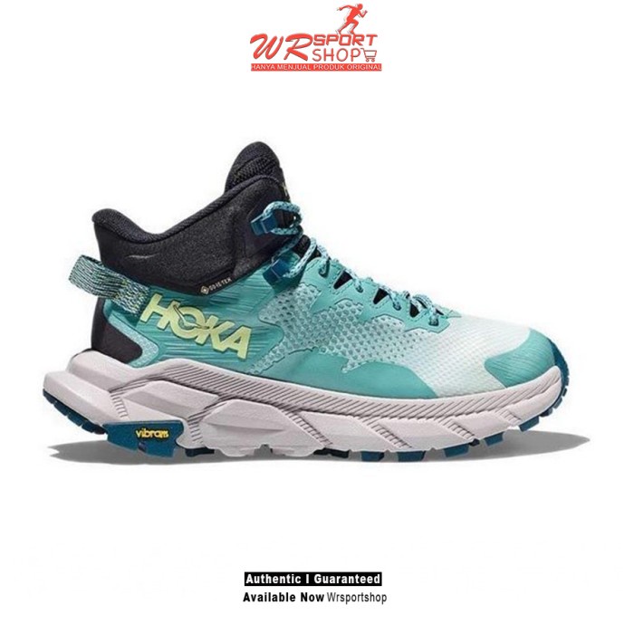 Hoka Trail Code GTX Womens Hiking Shoes - Blue Glass / Coastal Shade