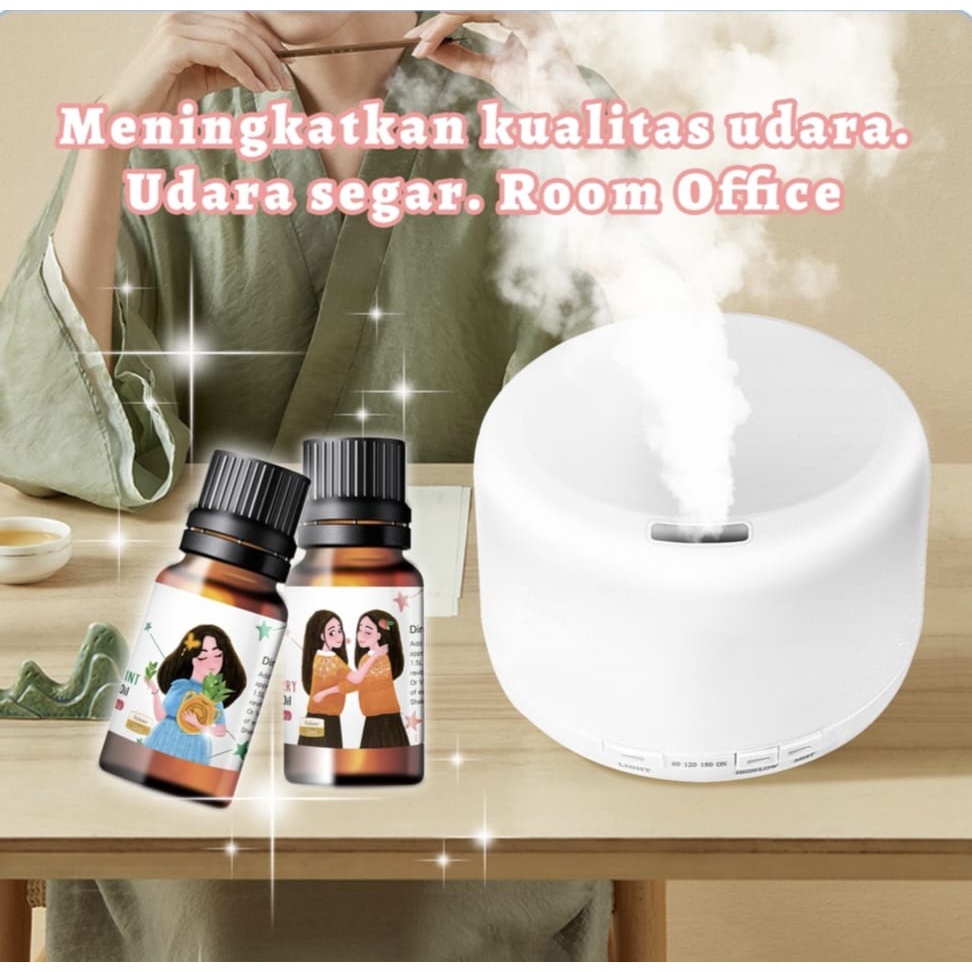 FRAGRANCE OIL AROMATHERAPY ESSENTIAL DIFFUSER PEWANGI RUANGAN PENGHARUM RUANG 10ML