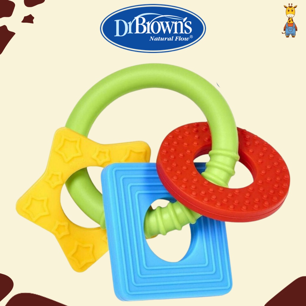 Dr. Brown's Learning Loop Teether - Gigitan Bayi / Teether / Gigitan Anak - TE001