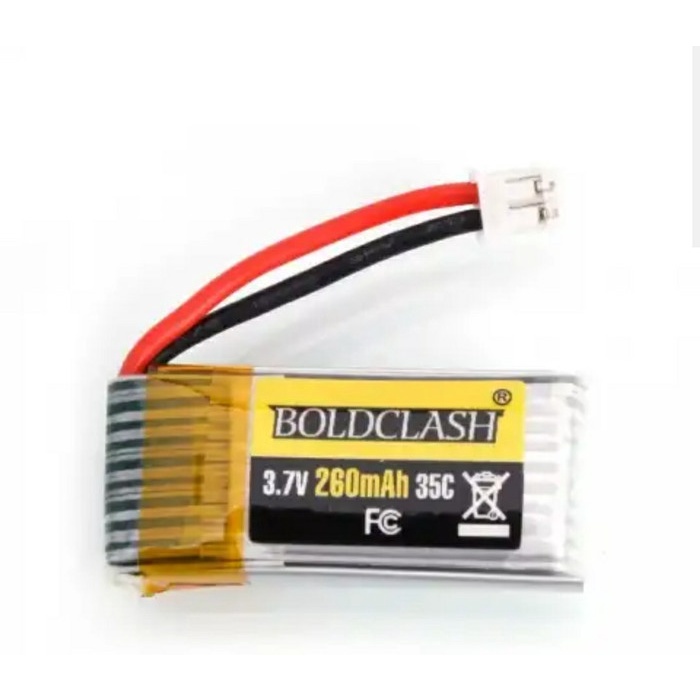 Boldclash battery 260mah 35C bwhoop b03 e011 e010 tiny6 tiny7