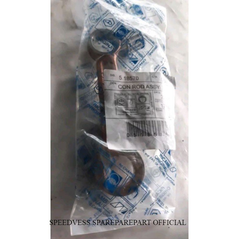 stang seher conrod blok piston vespa pts spesial corsa darling VP153
