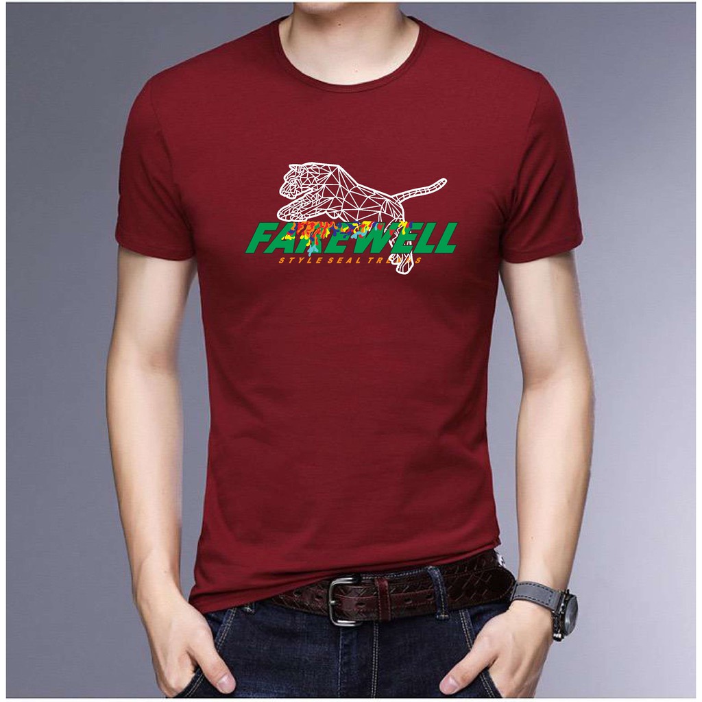 Bisa Bayar Di tempat/ BS//TERLARIS//BAJU KAOS FAREWEEL TANGAN PENDEK PRIA DAN WANITA//GOOD QUALITY