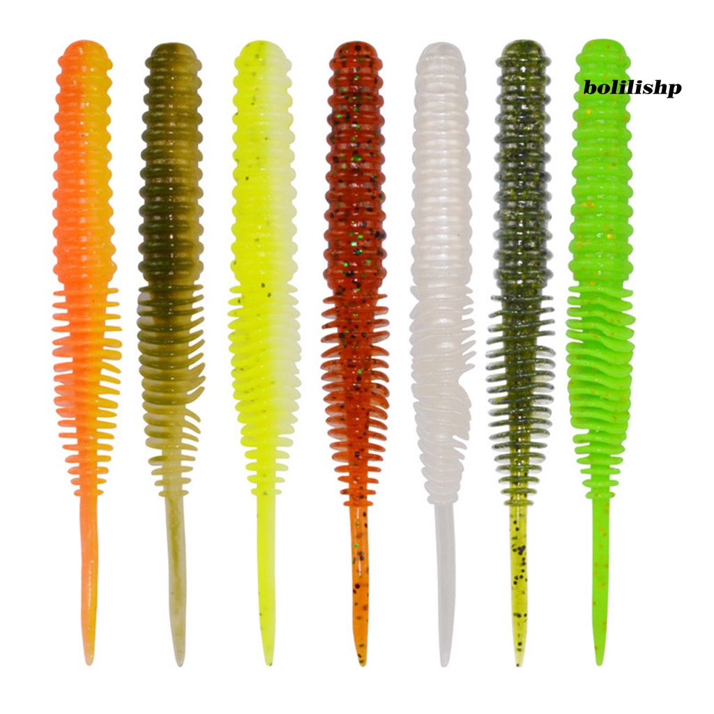 Bo-5 Pcs 100mm/4.5g Umpan Pancing Semua Air Desain Simulasi Warna Cerah Banyak Digunakan Bionic Soft Fishing Bait Untuk Outdoor