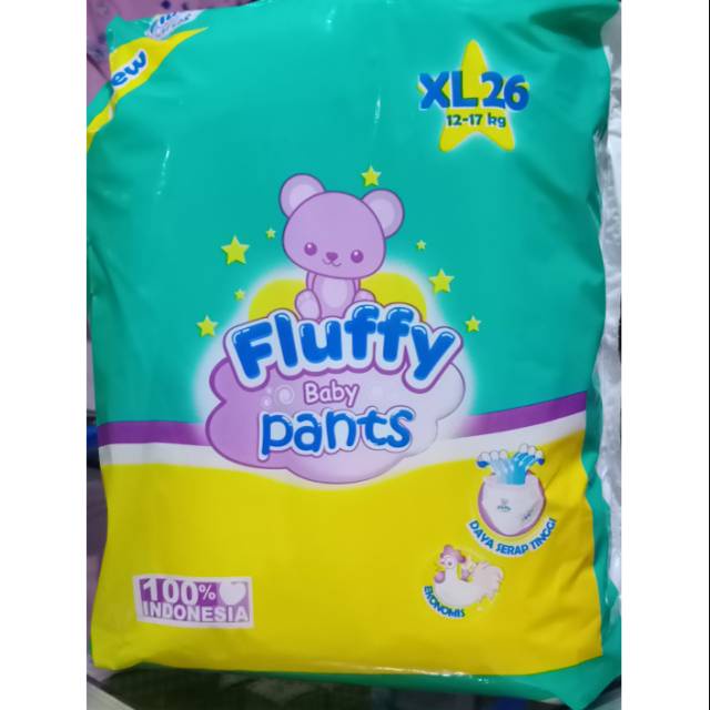 Fluffy Tipe Celana S M L XL 01