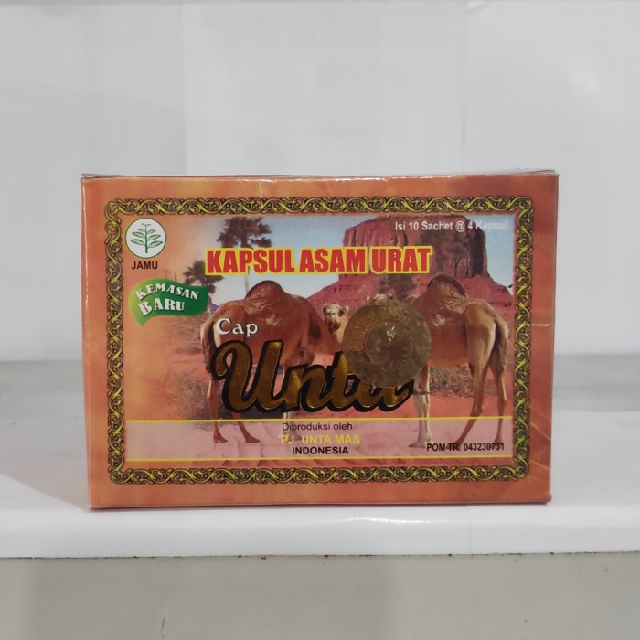 Cap Unta Kapsul / Asam Urat - nyeri sendi