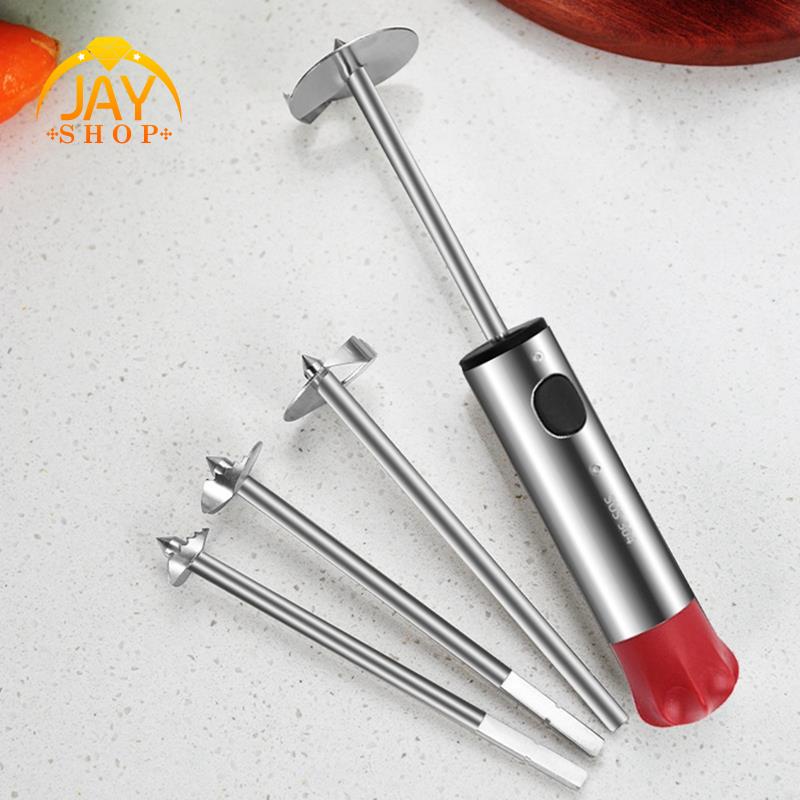 Alat Sudut Sayuran &amp; Buah Dapur Stainless Steel Corer untuk Memudahkan Inti Mengiris Aksesoris Dapur