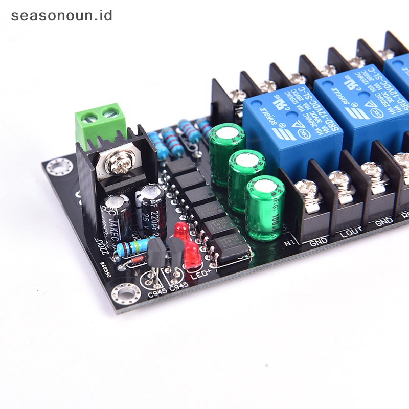 Seasonoun 300W Digital Amplifier Speaker Protection Board Modul Speaker Relay 2.1 Channel.