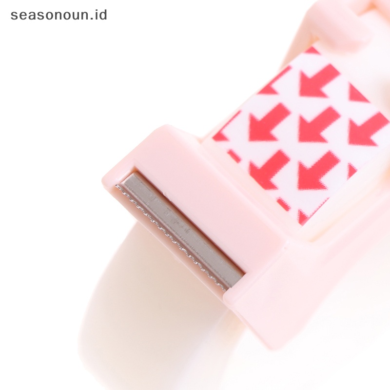 Seasonoun Tape Perekat Dengan Cutg Tool Writable Invisible Correction Tape Stationery.