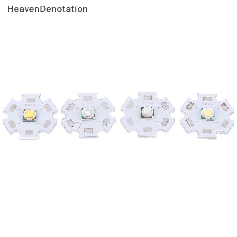 [HeavenDenotation] Cree XML2 XM-L2 10W Putih Merah Hijau Biru Kuning chip LED Daya Tinggi+16/20mm PCB HDV