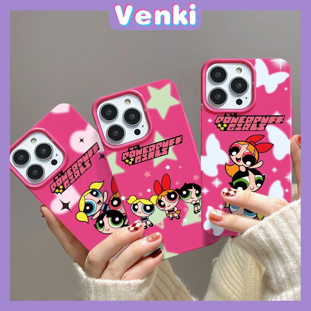 VENKI - For iPhone 11 iPhone Case Black Glossy TPU Soft Case Shockproof Protection Camera Cute Cartoon Character Compatible with iPhone 14 13 Pro max 12 Pro Max xr xs max 7 8Plus