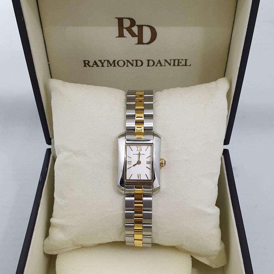 Raymond Daniel RD 239 Silver Gold ,Jam Tangan Wanita, Original