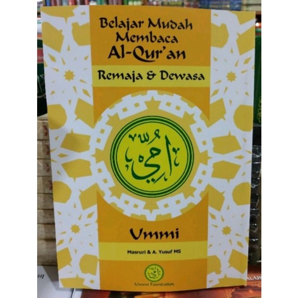 New Arrival Buku Metode Ummi Lengkap Belajar Mudah Membaca Al Quran Untuk Tk, Anak Anak,, Remaja Dan Dewasa by Masruri Dan A Yusuf MS
