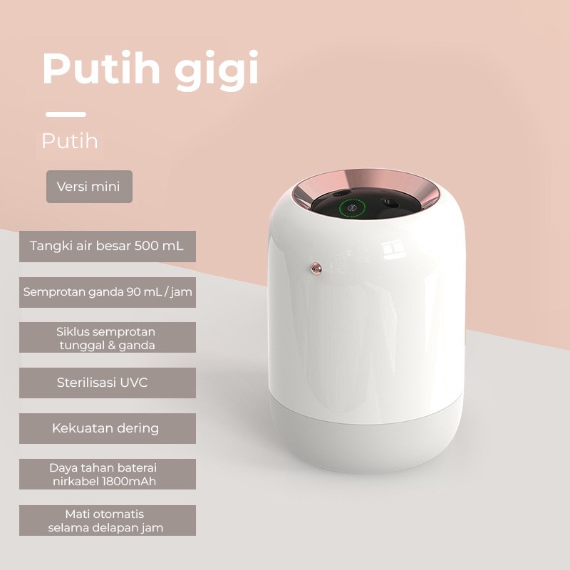 Muxnw M09 Dual Jet Humidifier  Mini Air Humidifier pelembab udara