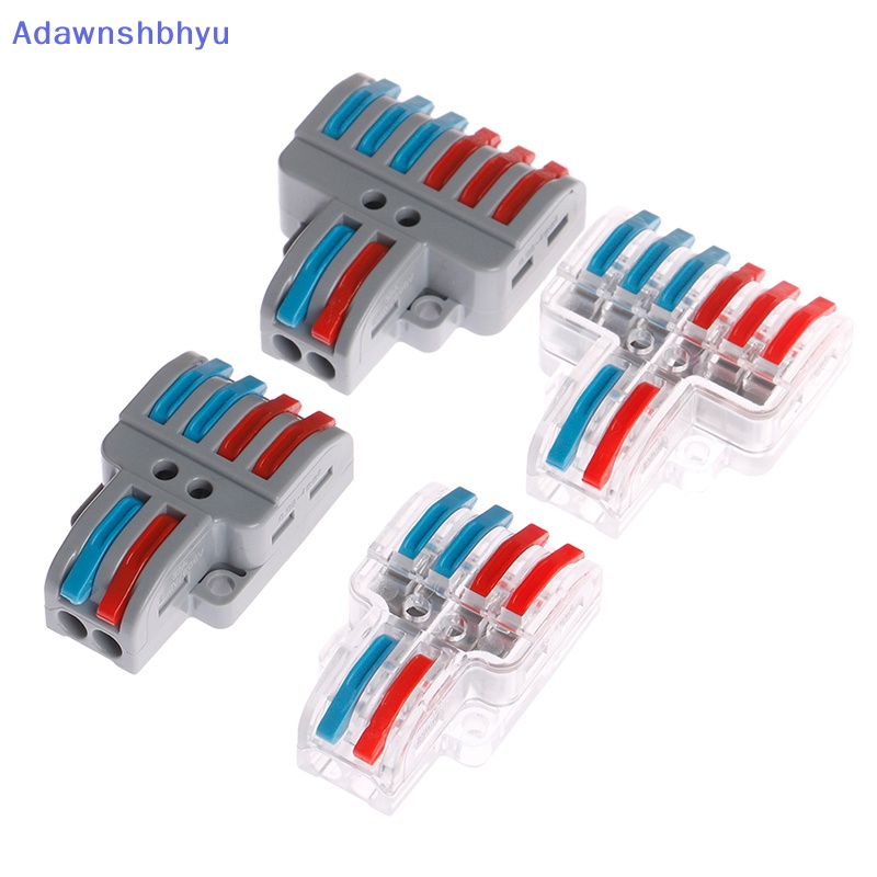 Adhyu Konektor Kawat Mini Cepat Push-in Conductor Terminal Block PCT-222 SPL-62/42 ID