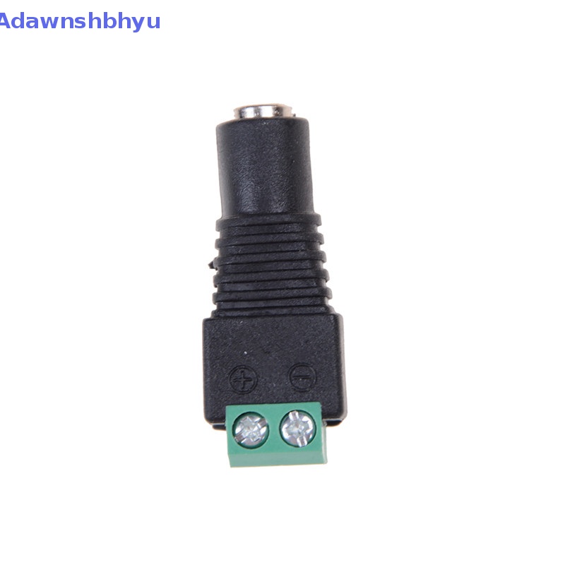 Adhyu 2Pcs 2.1 x 5.5mm DC Power Female Plug Jack Adapter Konektor Untuk CCTV DVR Light ID