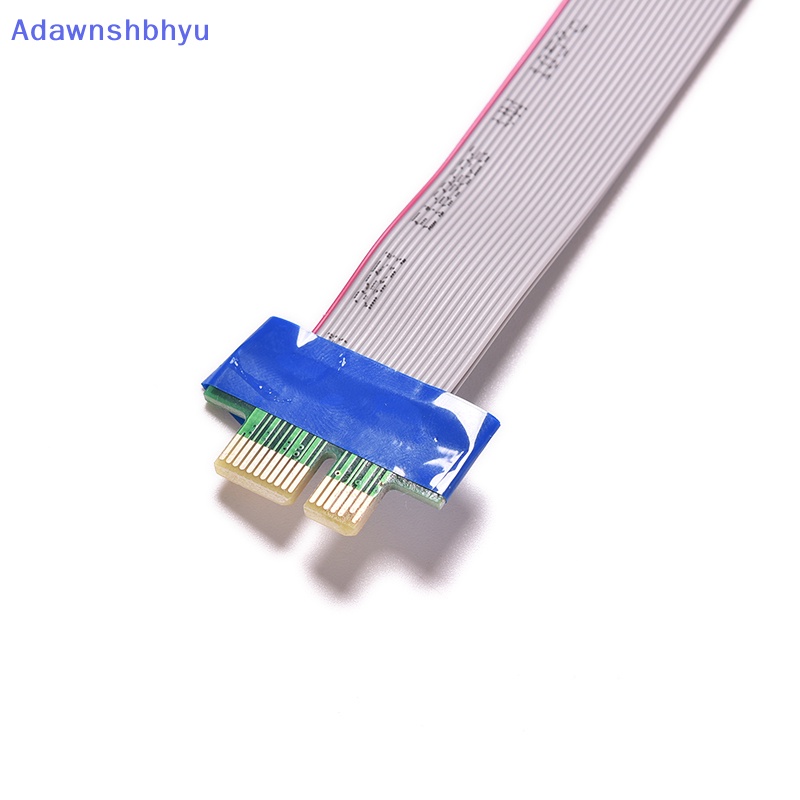 Adhyu PCI-E Express 1X Slot Riser Card Adapter Extender Extension Pita Kabel Fleksibel ID