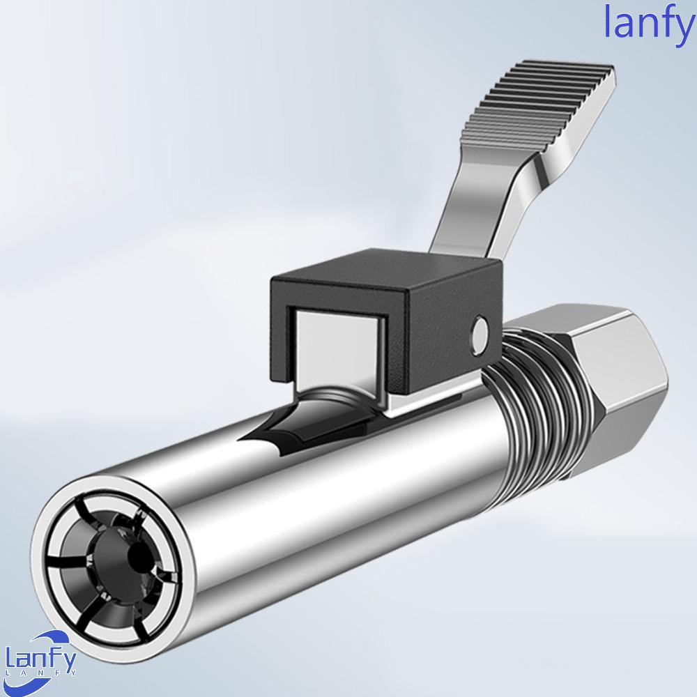 Lanfy Grease Coupler Self-locking 12000psi Pompa Oli Mobil Pelumas Tip Grease Pump Head