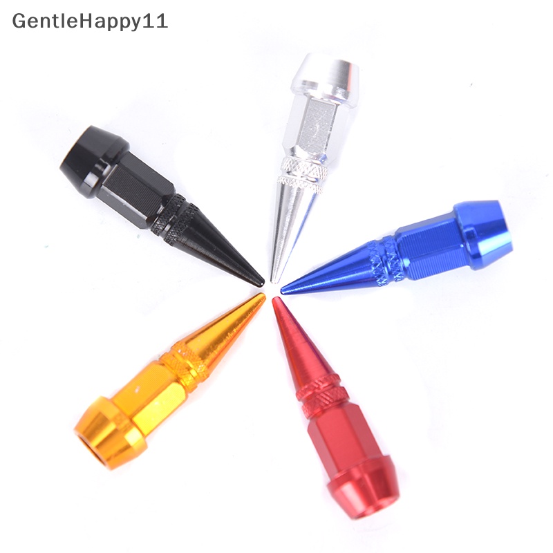 Gentlehappy 4Pcs Motor Mobil Auto Sepeda Bentuk Spike Tutup Katup Batang Roda Ban Tahan Debu id