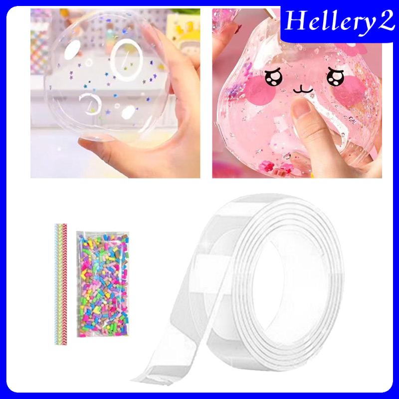 [Hellery2] Blow Bubbles Double Sided Tape Removable Selotip Pemasangan Transparan