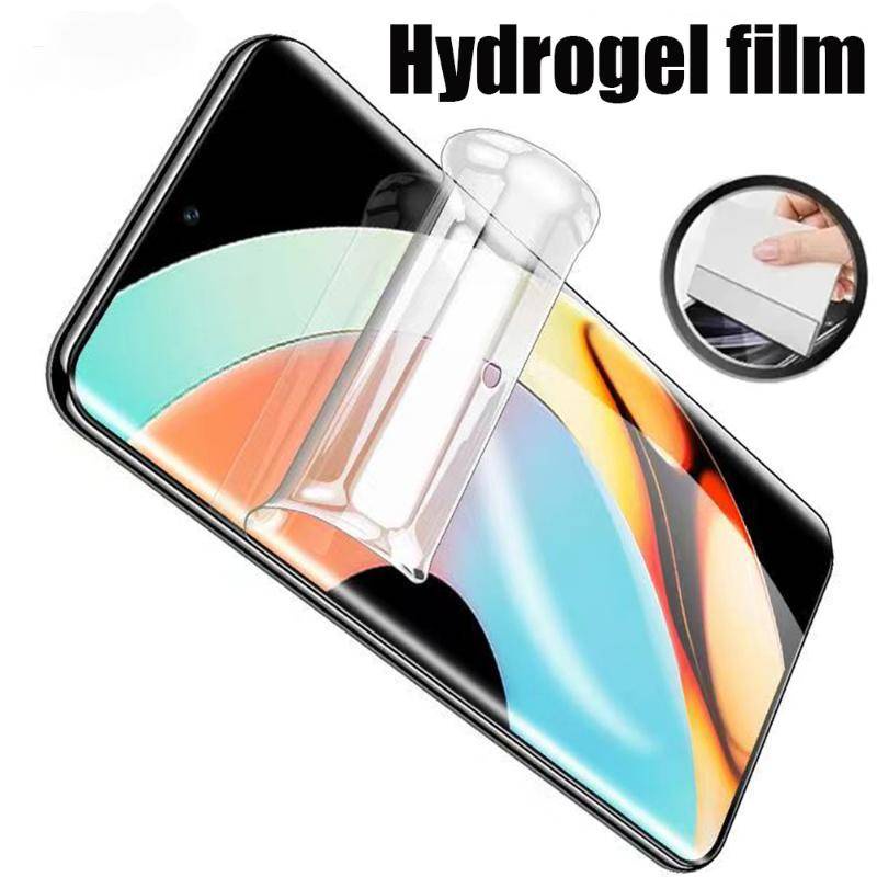 3pcs film Pelindung Untuk OPPO Realme Narzo 50 30 20 Pro 50A 50i Prime Clear Hydrogel film cover Untuk Realme Narzo N55 30A 20A 10 10A Anti blue light Pelindung Layar