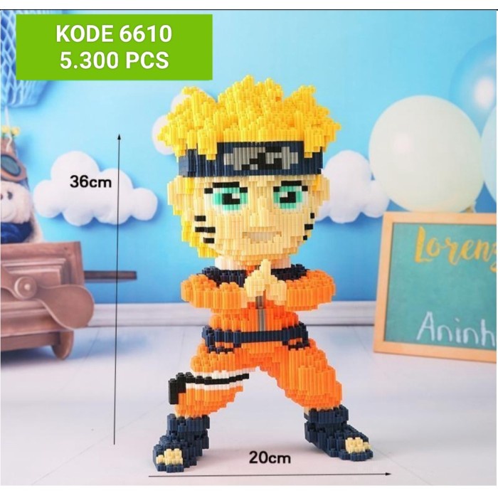 lego nano block Naruto mainan anak kekinian viral