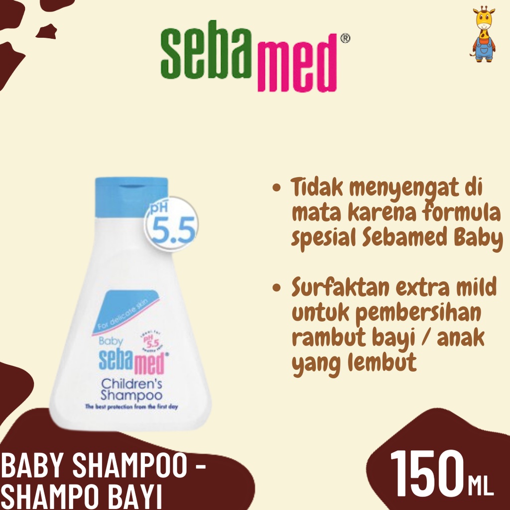 SEBAMED BABY Shampoo 150ml - Shampo Bayi