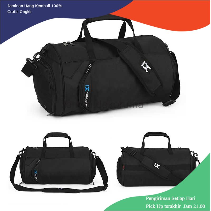 TD - TRV INOXTO Tas Jinjing Selempang Duffel Gym Fashion Travel Bag Big Size - 8036B