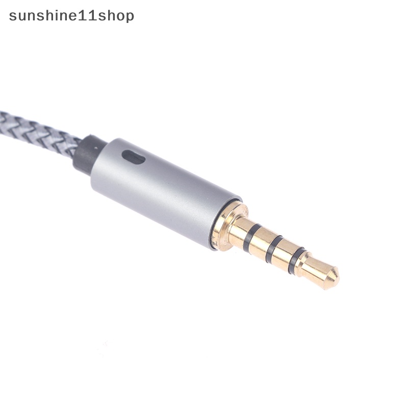 Sho Headphone Komputer Laptop 3.5mm 2-in-1 Adapter Kabel Adaptor Ponsel N