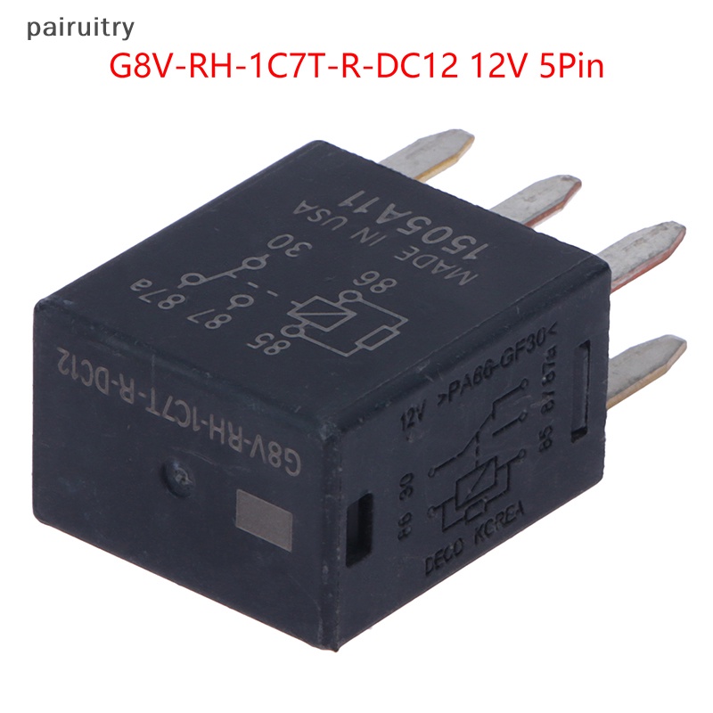 Prt G8V-RH-1C7T-R-DC12 G8VRH1C7TRDC12 12V Relay Otomotif SPDT 35A 12VDC 5pin PRT