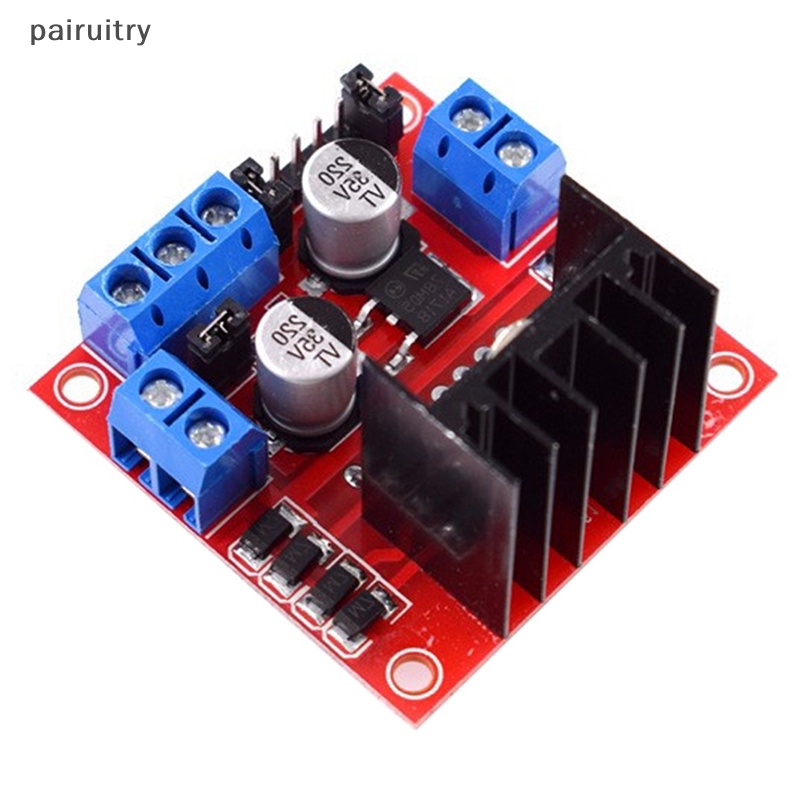 Modul Papan Driver PRT L298N Stepper Motor Mobil Pintar Robot Breadboard High Power PRT