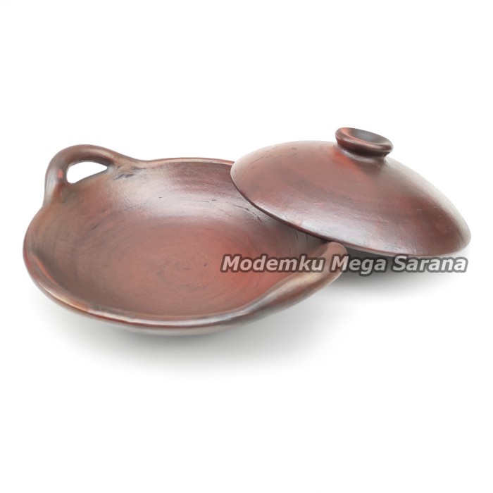 Wajan Tanah Liat Gerabah Wajan Tradisional - Diameter 29 cm