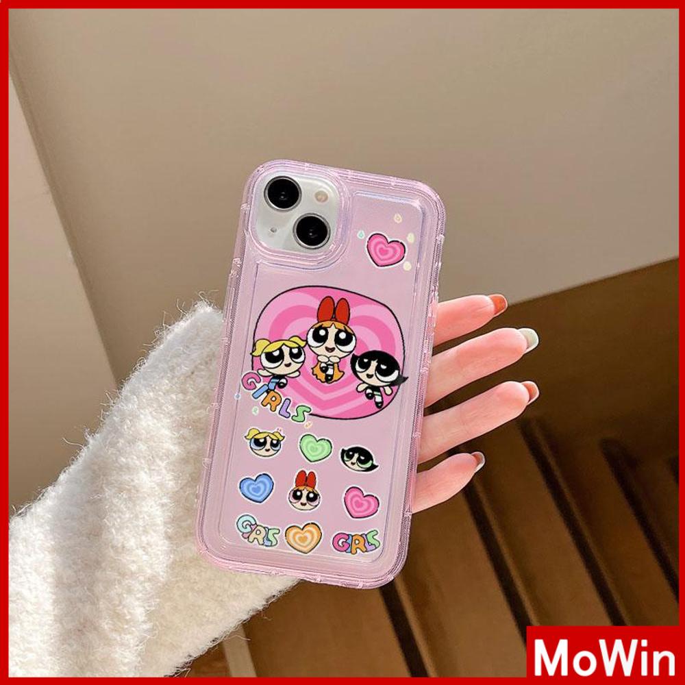 Case iPhone 14 Pro Max iPhone Case Bening Case TPU Soft Case Airbag Shockproof Perlindungan Kamera Lucu Kartun Gadis Kecil untuk iPhone 13 Pro Max iPhone 12 Pro Max 11 8Plus 7Plus 6Plus