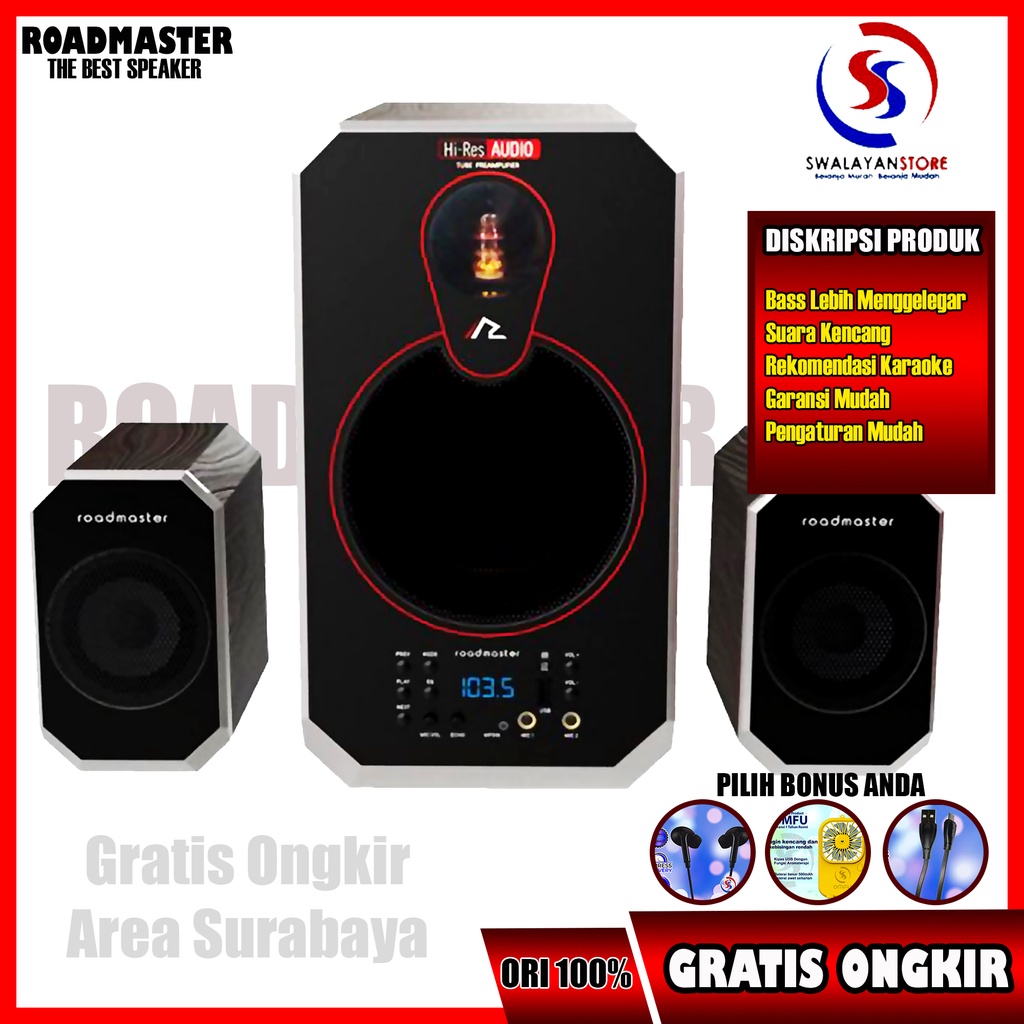 KHUSUS JATIM  SPEAKER ACTIVE ROADMASTER RMA 870 ORIGINAL