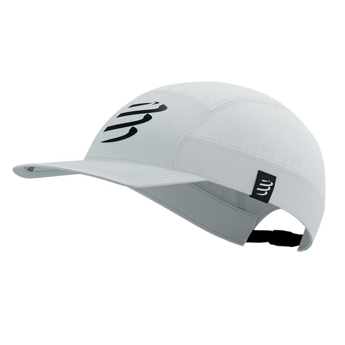 Compressport 5 Panel Light Cap - White