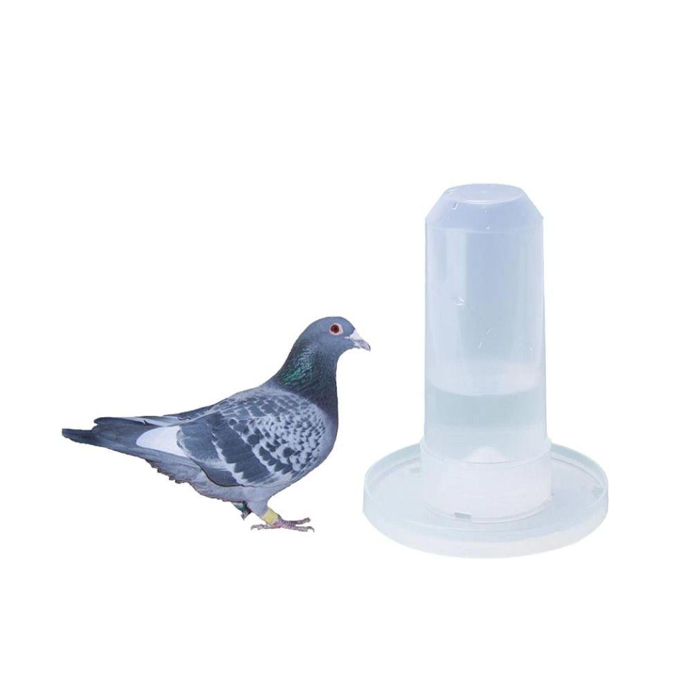 Rebuy Pigeon Feeder Removable Plastic Parkit Burung Budgerigar Dispenser Air Burung Beo Otomatis