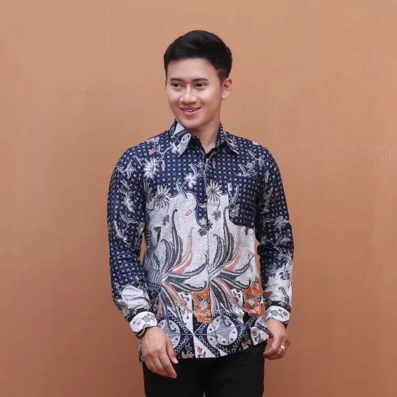 Maura Couple - Sania Ruffle Batik Couple Ori Ndoro Jowi Garansi Termurah Shopee Blous  batik Couple Set pakaian Couple   kemeja batik pria Atasan Batik wanita  premium High Quality Baju Batik Couple sarimbit batik seragam batik kerja kantor tunik batik bn