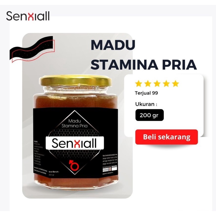 MADU SENXIAL (Madu, Madu kuat, Stamina Pria)