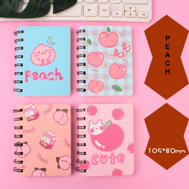 4pcs Notebook Buku Catatan Tulis Kecil Notepad Kantong OSM-ST0371