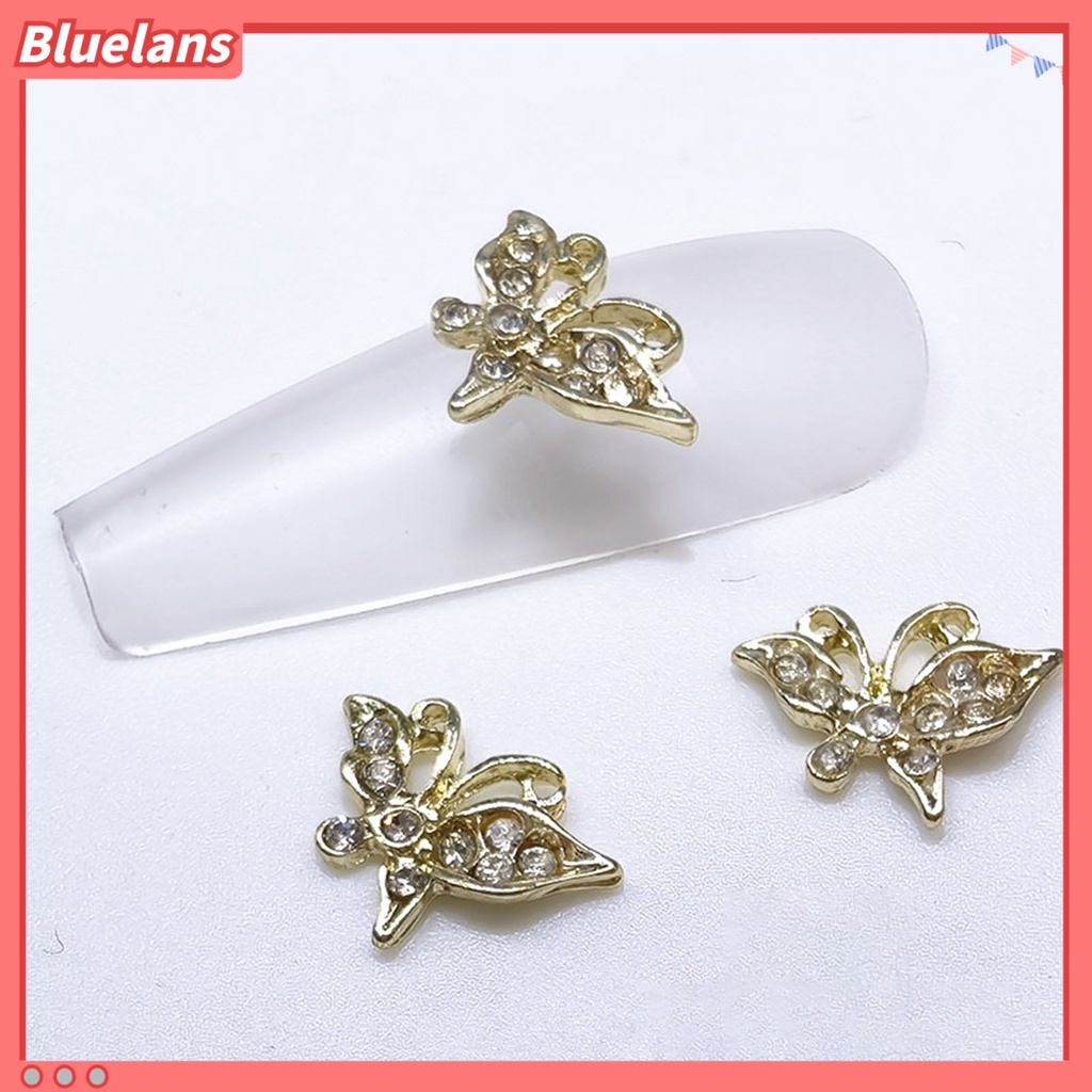 [BLM] 10pcs Pesona Kuku Desain Random Ornamen Kerajinan Manicure Kuku 3D Ringan DIY Untuk Salon