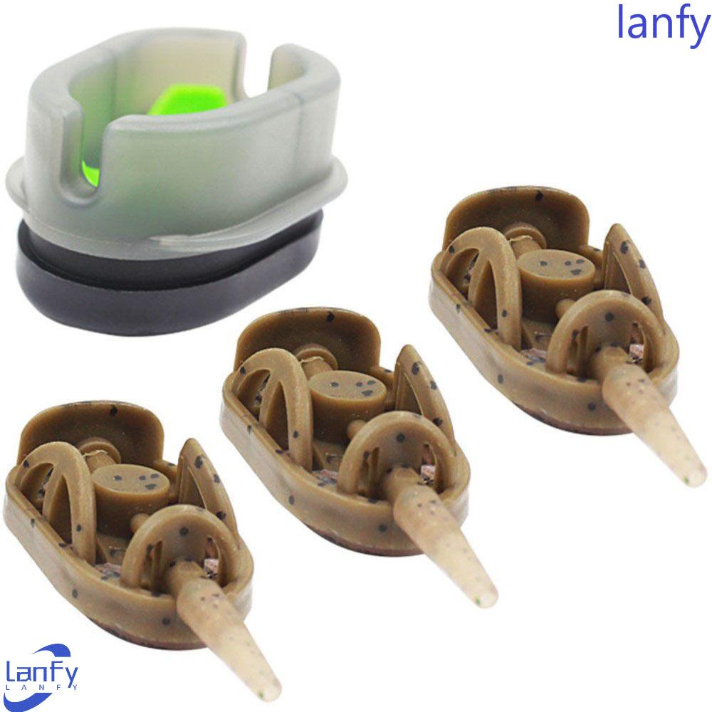 Lanfy Cetakan Pengumpan Pancing Quick Release Perangkat Sarang Pancing Alat Pancing Umpan Holder Alat Nesting Device