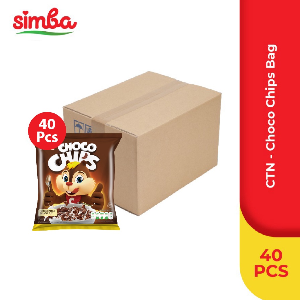 

CTN - Choco Chips Cereal SIMBA Bag 30 gr x 8 pcs