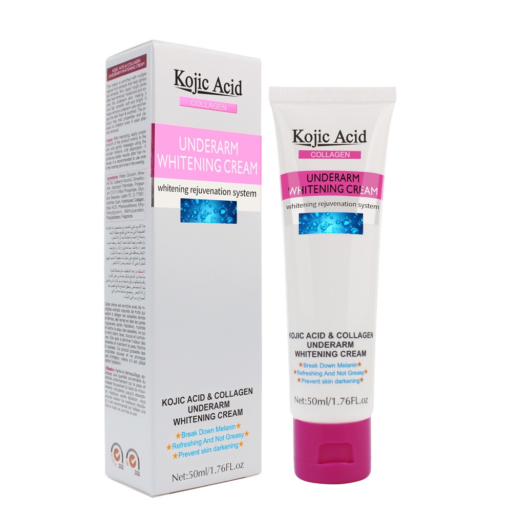 Underarm Cream Pemutih Ketiak Krim Pemutih Selangkangan Melembabkan Memutihkan Kulit Untuk Miss V dan Bokong-50Gr