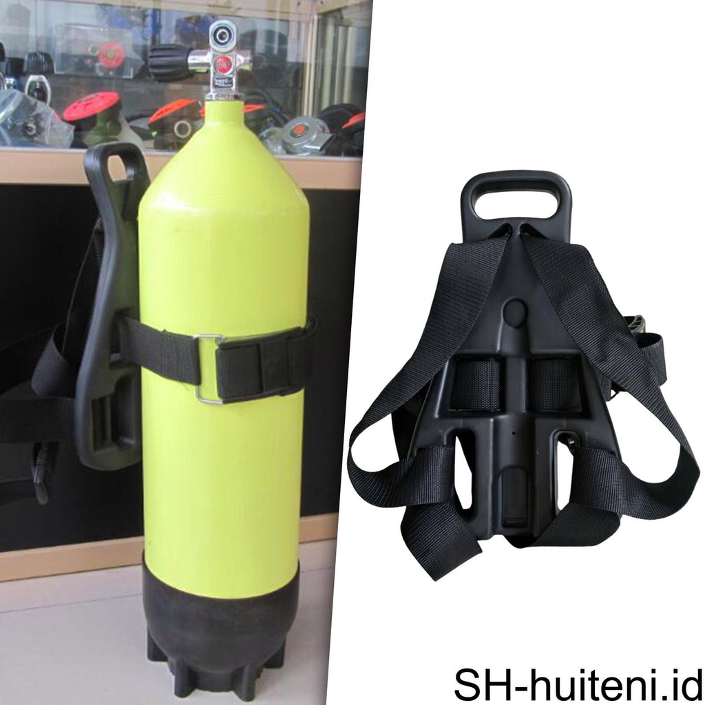 Scuba Diving Tank Back Pack Dudukan Bracket Tabung Gas Untuk Menyelam Gratis