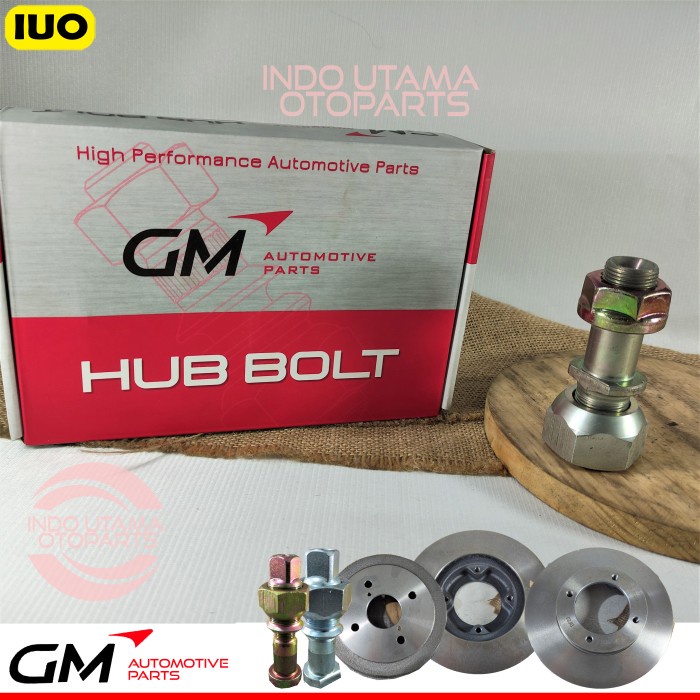 Baut Roda Depan Kanan Fuso PS190 PS220 FM517 FN517 Hub Bolt GM