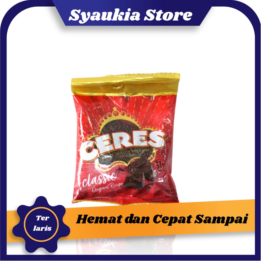 

Ceres Meises 80 Gr Classic / Milk / Festive Coklat - Cokelat 80 Gram