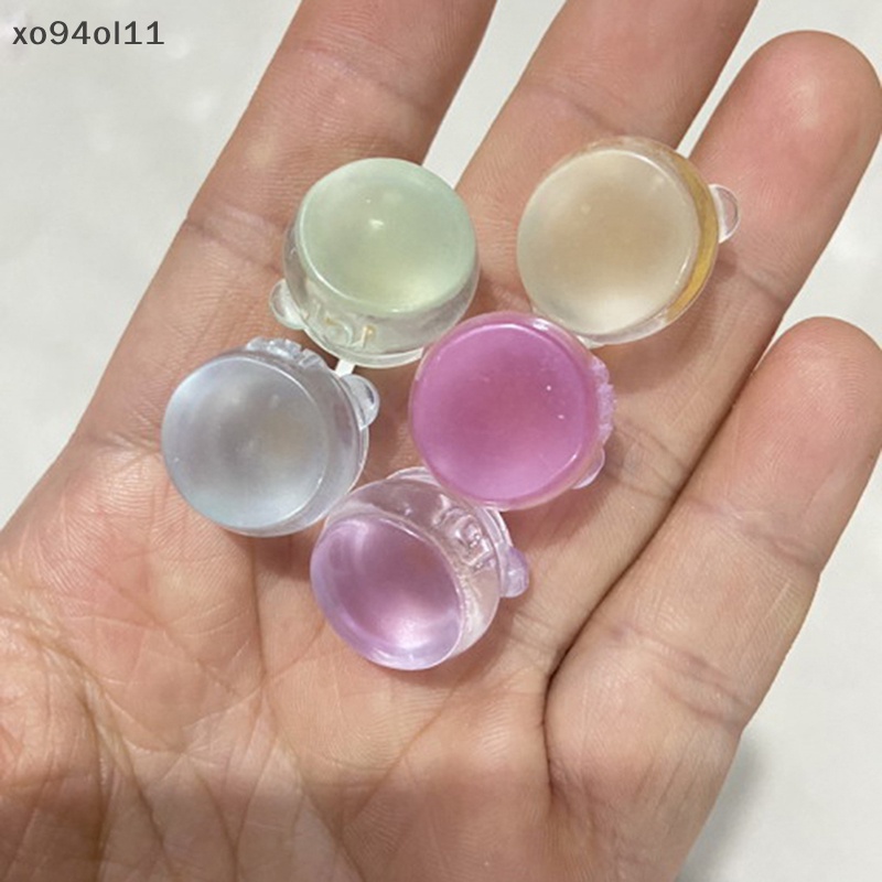 Xo Simulasi Plastik Luminous Mini Milk Pot Makanan Model Mainan Aksesoris Resin OL