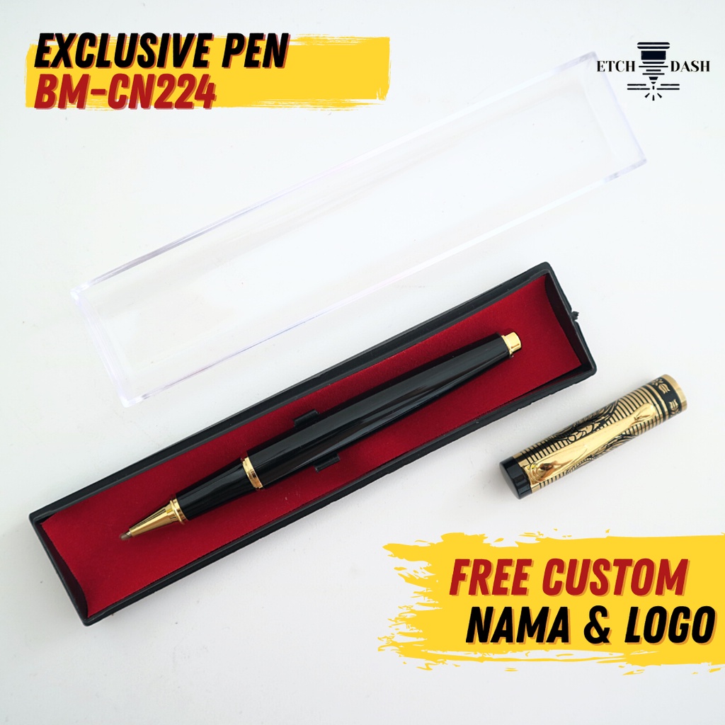 

Pulpen Metal Motif Elegan | Pulpen Promosi Perusahaan Merchandise - Exclusive Pen BM-CN224