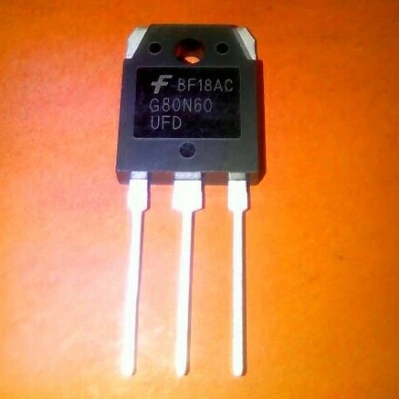 G80N60 UFD SGH80N60UFD 80N60 IGBT 80A 600V To-3p Mesin Las Fairchild - Ekonomis