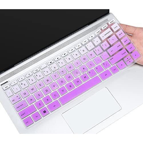 Sarung Keyboard HP Pavilion x360 Laptop 14inch Warna Ungu Gradasi...