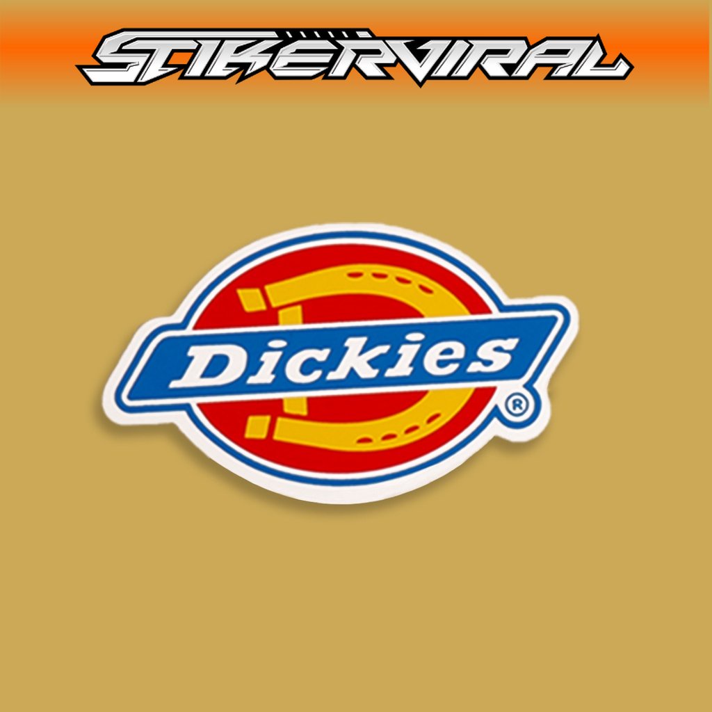 

STIKER GRAFTAC - LOGO DICKIES - STIKER AESTHETIC LAPTOP, AKSESORIS HP, ANTI AIR, MOTIF,HELM.